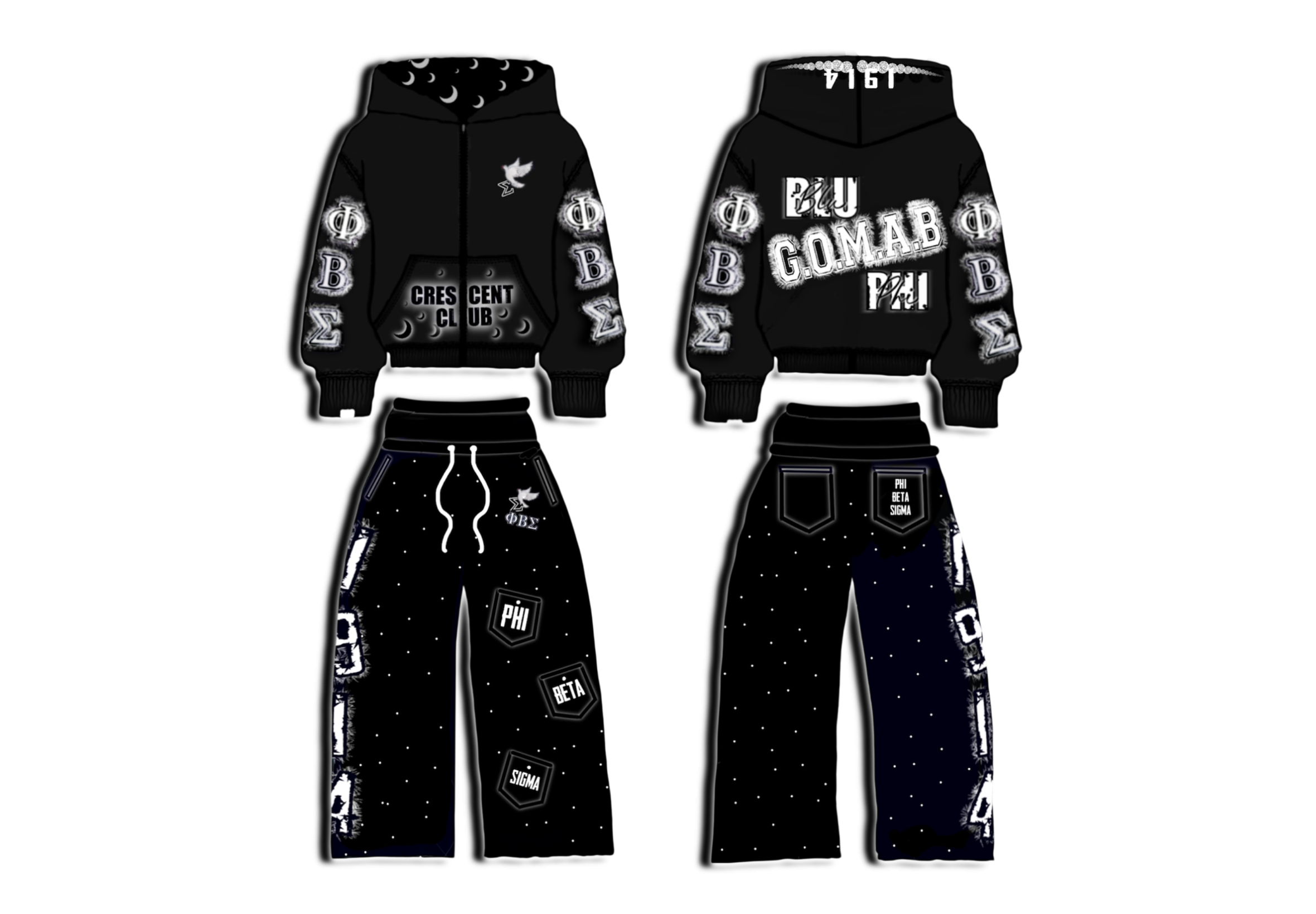 1914 Set (Midnight)